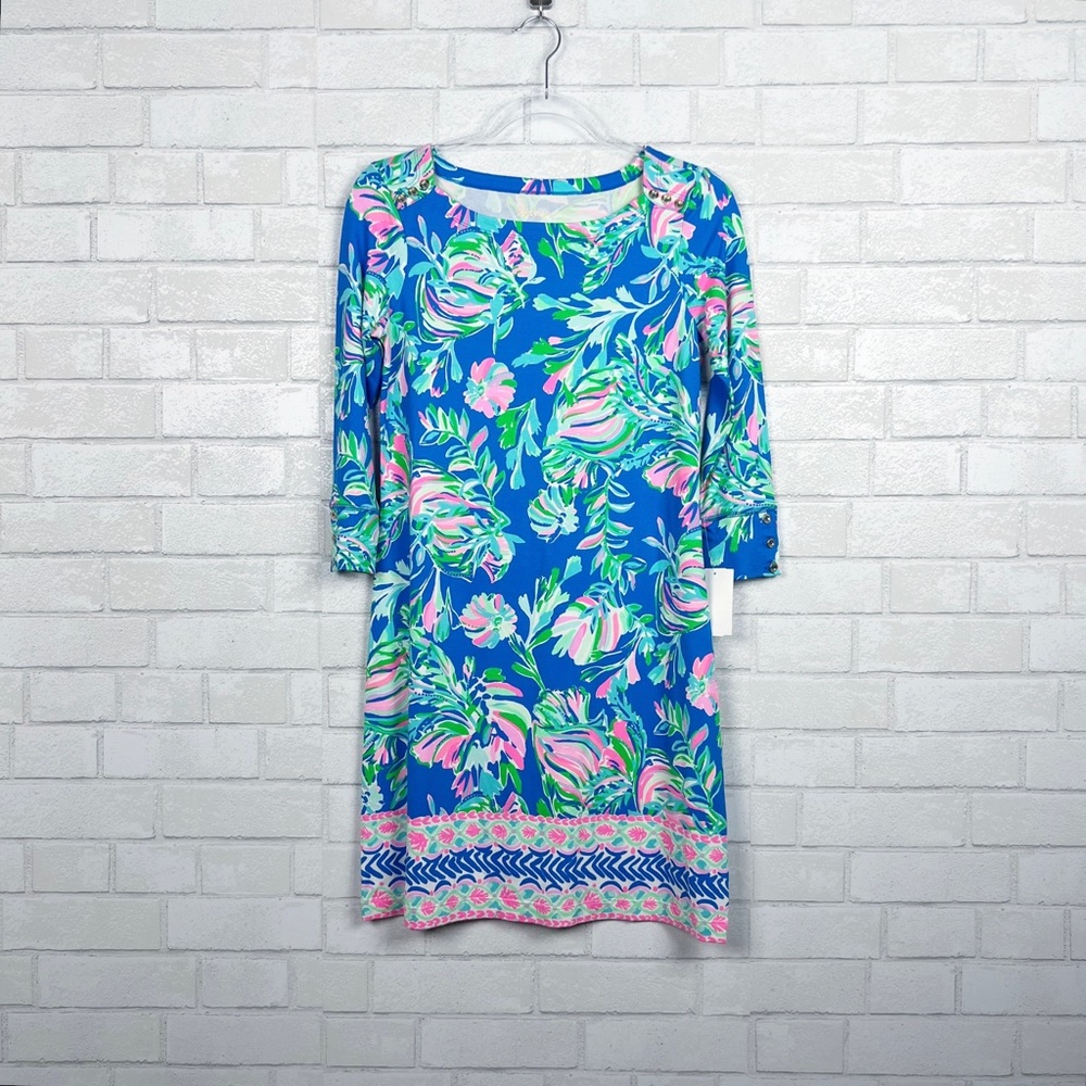 Lily Pulitzer Blue Flare Sophie Dress NEW